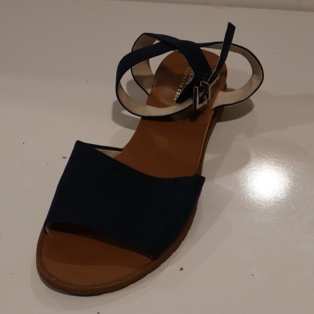Reaction Kenneth Cole Blue Sandals - Size 8
